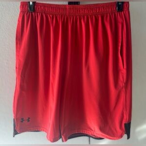 Under Armour Scarlet Performance Shorts